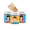 Sulo Nutrition Happy Hair Biotin Amla Hair Gummy With Multivitamin | For Both (2 Her, 1 Him) | 90 days pack