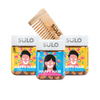 Sulo Nutrition Happy Hair Biotin Amla Hair Gummy With Multivitamin | For Both (1 Her, 2 Him) | 90 days pack